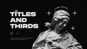 Videohive Titles and Lower Thirds v.2 Titles template preview