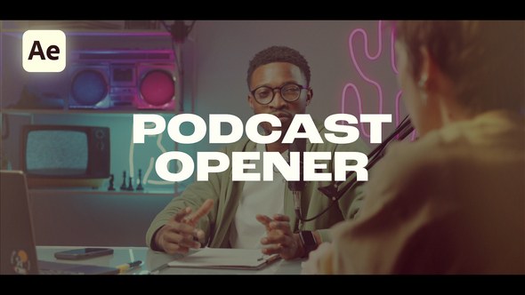 Videohive Podcast Opener 56705226 Openers template preview