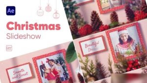 Videohive Christmas Slideshow For After Effects Openers template preview