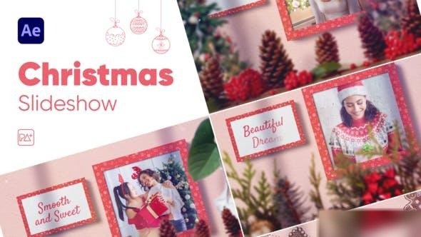 Videohive Christmas Slideshow For After Effects Openers template preview