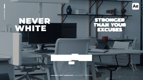 Videohive Abstract Text Animations | AE Titles template preview