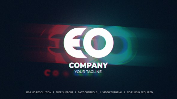 Videohive Glitch Logo Reveal 50460543 Logo Stings template preview