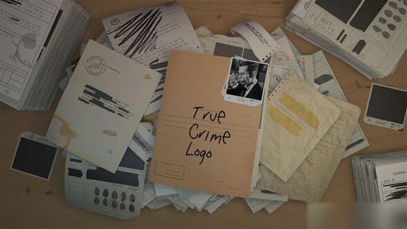 Videohive True Crime Logo Openers template preview