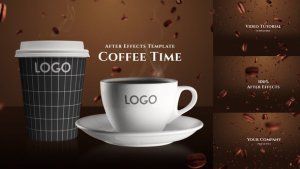 Videohive Cap of Coffee Product Promo template preview