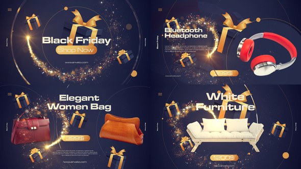 Videohive Black Friday Sale 41685941 Broadcast-packages template preview