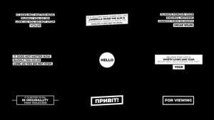 Videohive Modern Titles | After Effects 47902435 Titles template preview