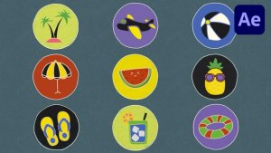 Videohive Summer Doodle | After Effects Elements template preview