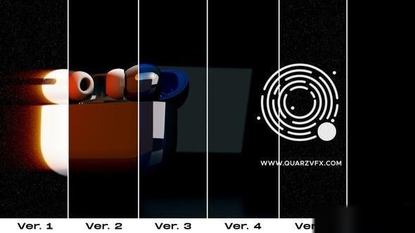 Videohive Headphones Logo Reveal 44954396 Logo Stings template preview