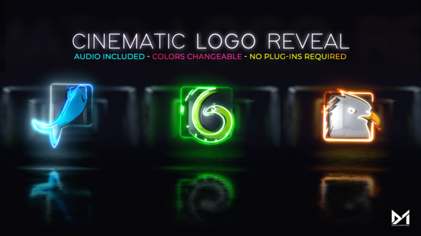 Videohive Cinematic Logo Reveal 25380358 Logo Stings template preview