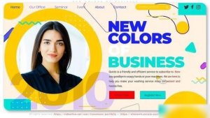 Videohive New Colors Of Business Openers template preview