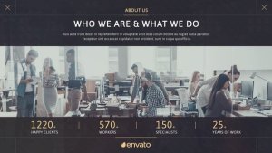 Videohive Company Business Promo Video Displays template preview