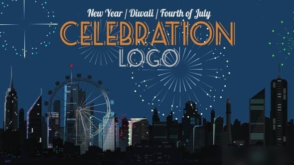 Videohive Celebration Logo - Happy New Year / Diwali / Fourth of July Openers template preview