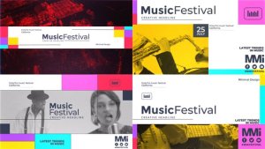 Videohive music event promo 54800868 Openers template preview
