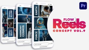 Clean Instagram Reels Vol. 09 Premiere Pro template preview