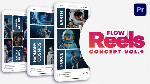 Clean Instagram Reels Vol. 09 Premiere Pro template preview