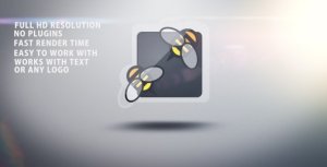 Videohive Wiggly rotation logo opener Openers template preview