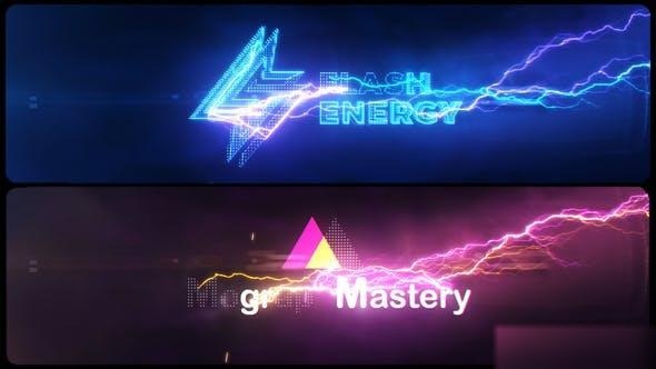 Videohive Energetic Electrify Logo Reveal