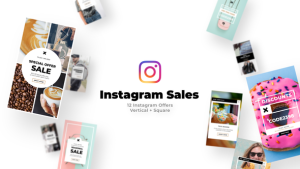 Instagram Stories Video Displays template preview