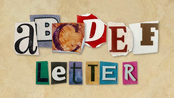 Videohive Ransom Letters 60983651 Elements template preview
