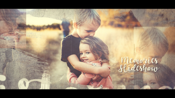 Videohive Emotional Memories Slideshow Video Displays template preview