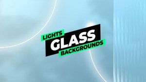 Videohive Lights Glass Backgrounds Elements template preview