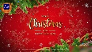 Videohive Merry Christmas Intro II Happy Christmas Intro Openers template preview