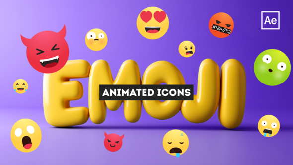 Videohive Emoji 54007985 Elements template preview