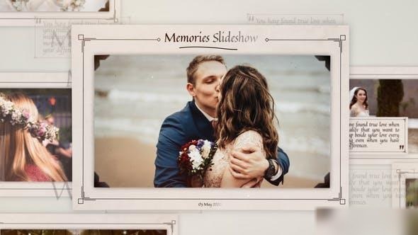 Videohive Photo Memories And Moments Slideshow Openers template preview