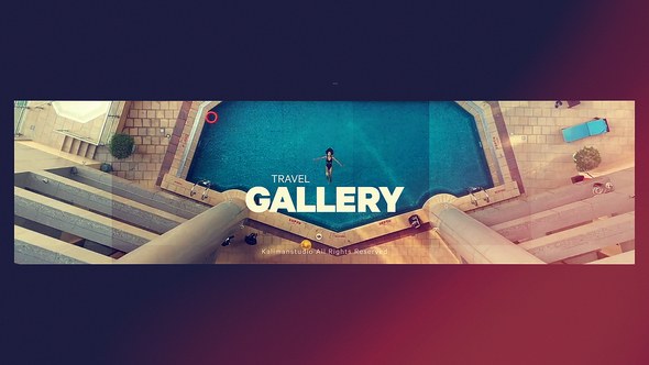 Videohive Scroll Gallery Video Displays template preview
