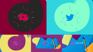 Videohive Flat Minimal Logo Reveal Logo Stings template preview