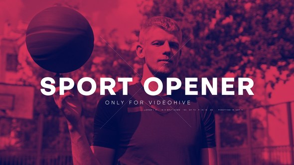 Videohive Sport Opener 44463858 Broadcast-packages template preview