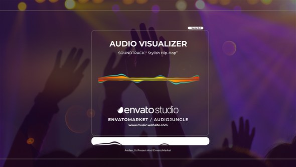 Videohive Audio Visualizer 27694439 Video Displays template preview