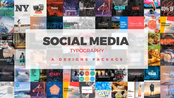 Videohive Instagram Stories Typography Product Promo template preview