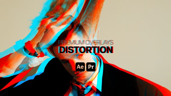 Videohive Premium Overlays Distortion Elements template preview