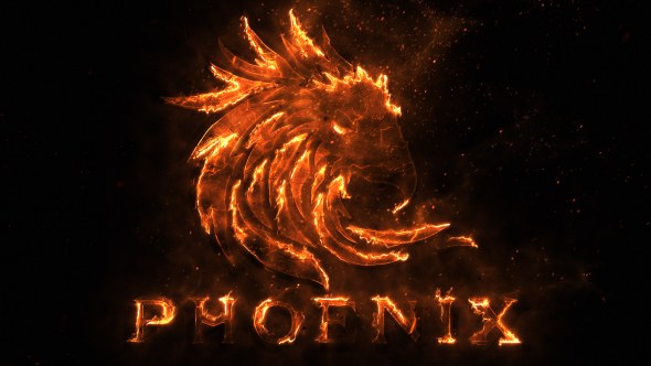 Flame Logo Video Displays template preview