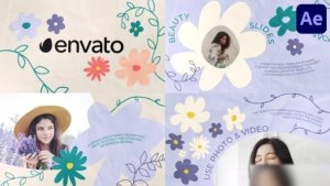 Videohive Flowers Slides | After Effects Openers template preview