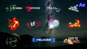 Videohive Dynanic Cartoon Titles | After Effects Titles template preview