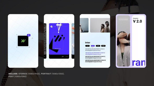 Videohive Brandbook Reel Openers template preview