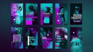 Videohive Abstract Instagram Stories 48318220 Openers template preview