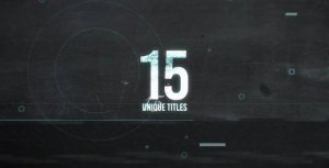 Videohive Grunge Titles 21513599 Titles template preview