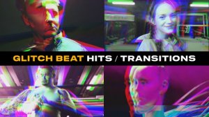 Videohive Glitch Beat Hits and Transitions | After Effects Elements template preview