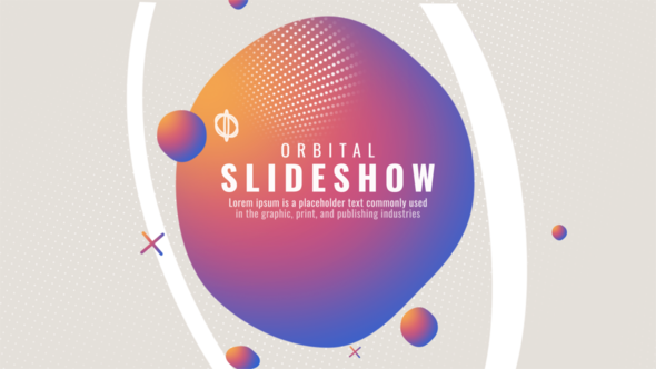 Videohive Orbital Slideshow V1.0 | AE Video Displays template preview