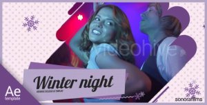 Videohive Winter Party Openers template preview