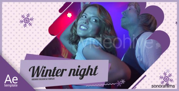 Videohive Winter Party Openers template preview