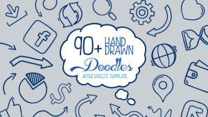 Videohive Hand Drawn Doodle Pack After Effects Elements template preview