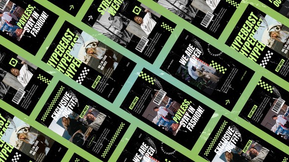 Videohive Threads Hype Social Media Instagram Reel Product Promo template preview
