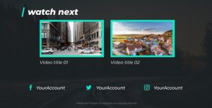 Videohive Youtuber Opener & Lower Thirds Package Broadcast-packages template preview