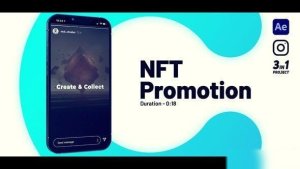 Videohive NFT Promo Vertical Openers template preview