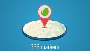 GPS Markers Map Video Displays template preview