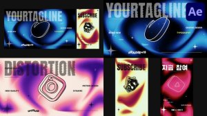 Videohive Gradient 3D Logo for After Effects Logo Stings template preview